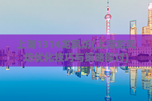 上海1314龙凤坊(上海龙凤坊优化技巧与策略探讨)  第1张