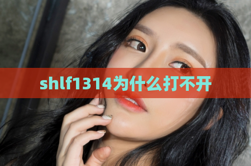 shlf1314为什么打不开  第1张