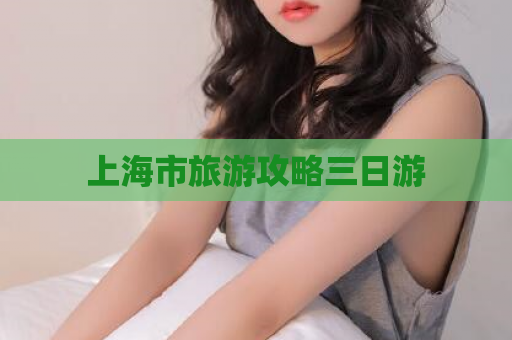 上海市旅游攻略三日游  第1张