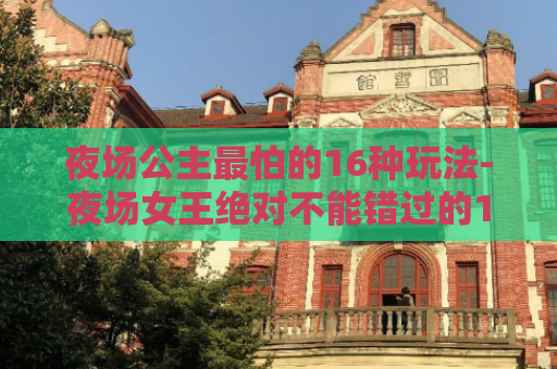 夜场公主最怕的16种玩法-夜场女王绝对不能错过的16种玩法  第1张