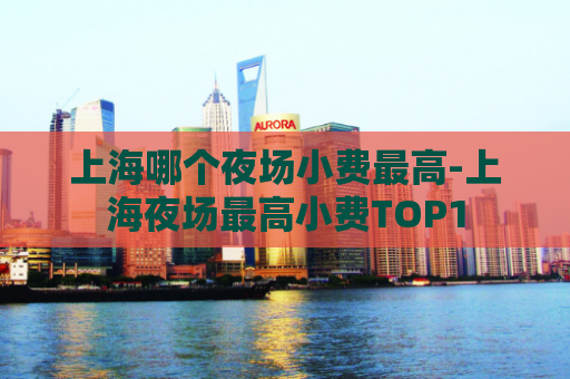 上海哪个夜场小费最高-上海夜场最高小费TOP1  第1张