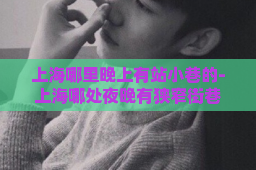 上海哪里晚上有站小巷的-上海哪处夜晚有狭窄街巷  第1张