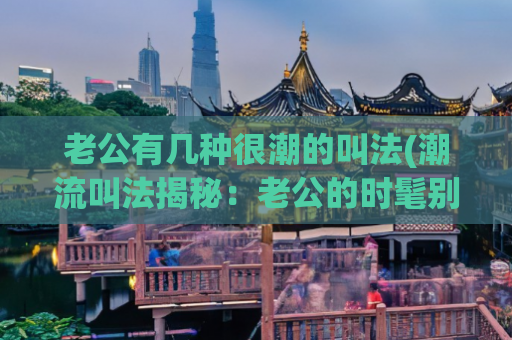 老公有几种很潮的叫法(潮流叫法揭秘：老公的时髦别称)  第1张