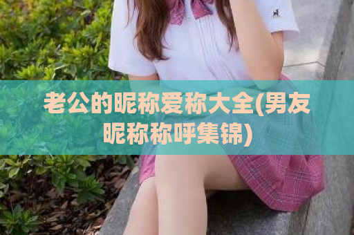 老公的昵称爱称大全(男友昵称称呼集锦)  第1张