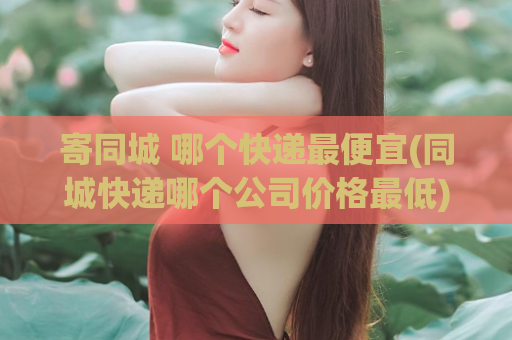 寄同城 哪个快递最便宜(同城快递哪个公司价格最低)  第1张