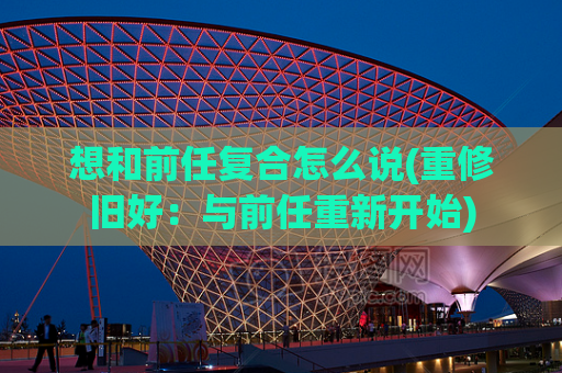 想和前任复合怎么说(重修旧好：与前任重新开始)  第1张
