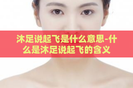 沐足说起飞是什么意思-什么是沐足说起飞的含义  第1张